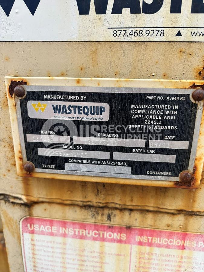 Used Wastequip 265X-WQ-035 Self Contained