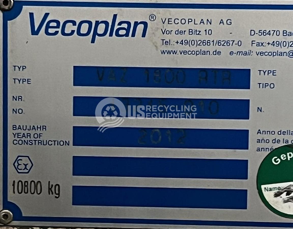 Used 2012 Vecoplan