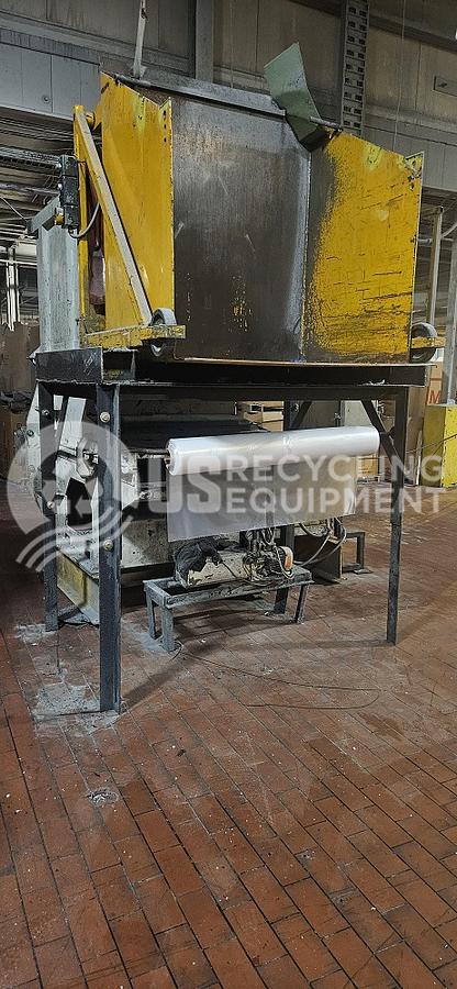 Used Vecoplan 30HP Single Shaft Shredder