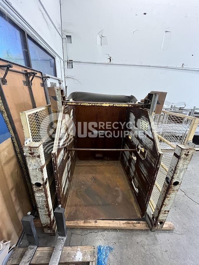 Refurbished SSI 5000-ED Dual Shaft Hook Sheer Shredder System