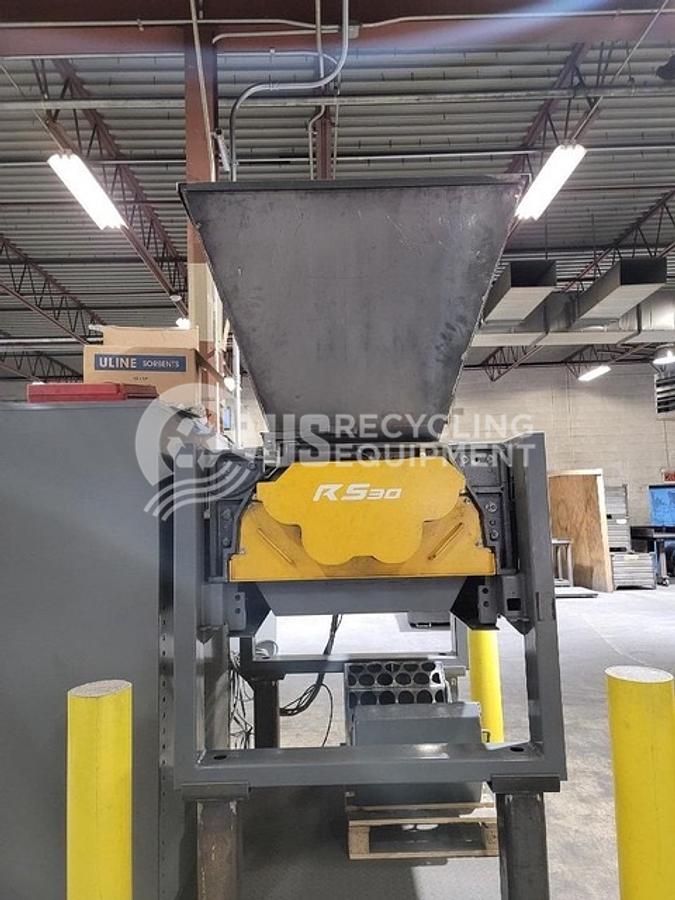 Used 2019 Untha 24HP Quad Shaft Shredder