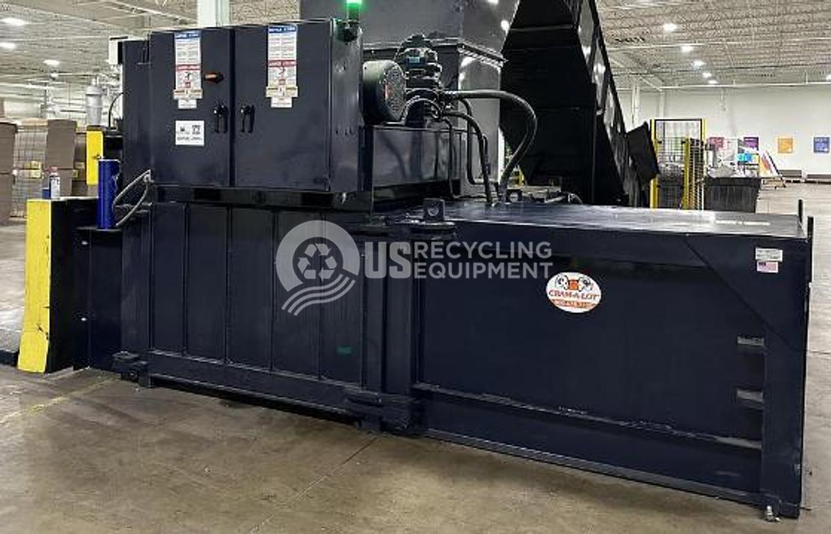 Used 2022 Cram-A-Lot H2R Two Ram Auto Tie Horizontal Baler