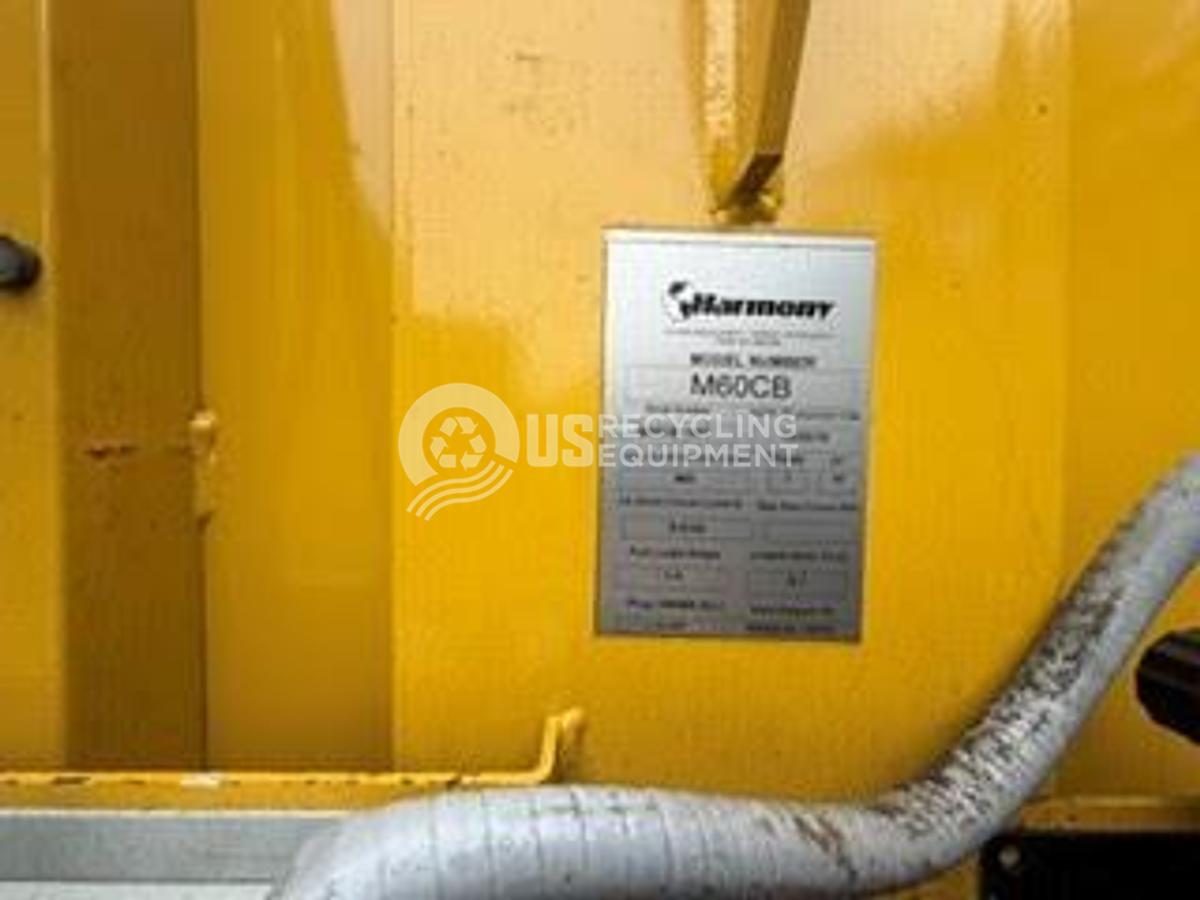Used Harmony / Bace Two (2) Harmony M60-CB & Three (3) Bace V63OCC Vertical Balers