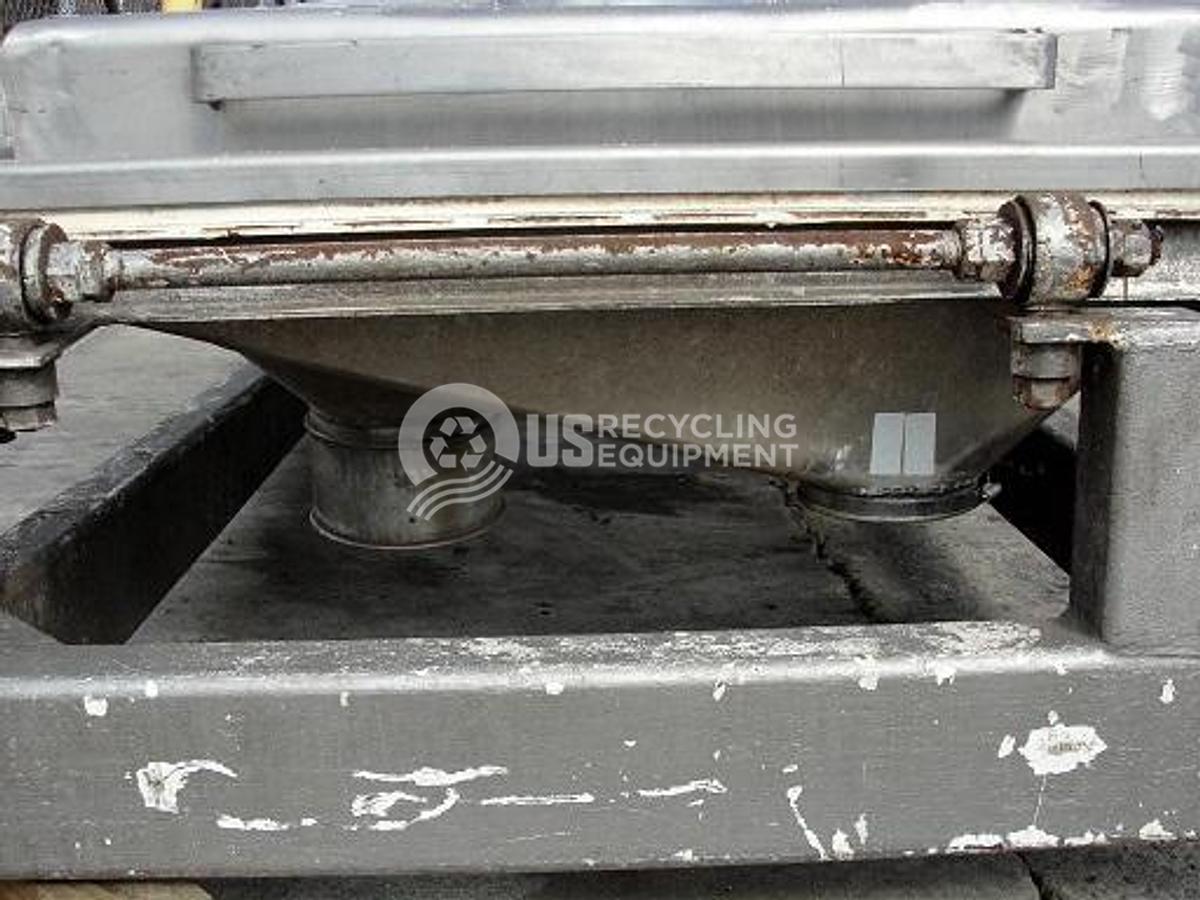 Used Rotex 43LSAN-SSISS Single Deck Shaker