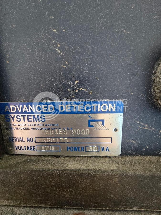 Used Advance Detection Systems Series 9000 Metal Detector