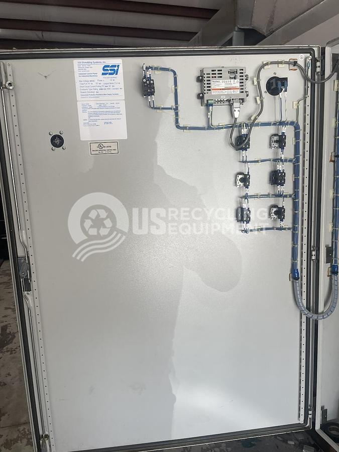 Used SSI M55E 40HP Dual Shaft Shredder