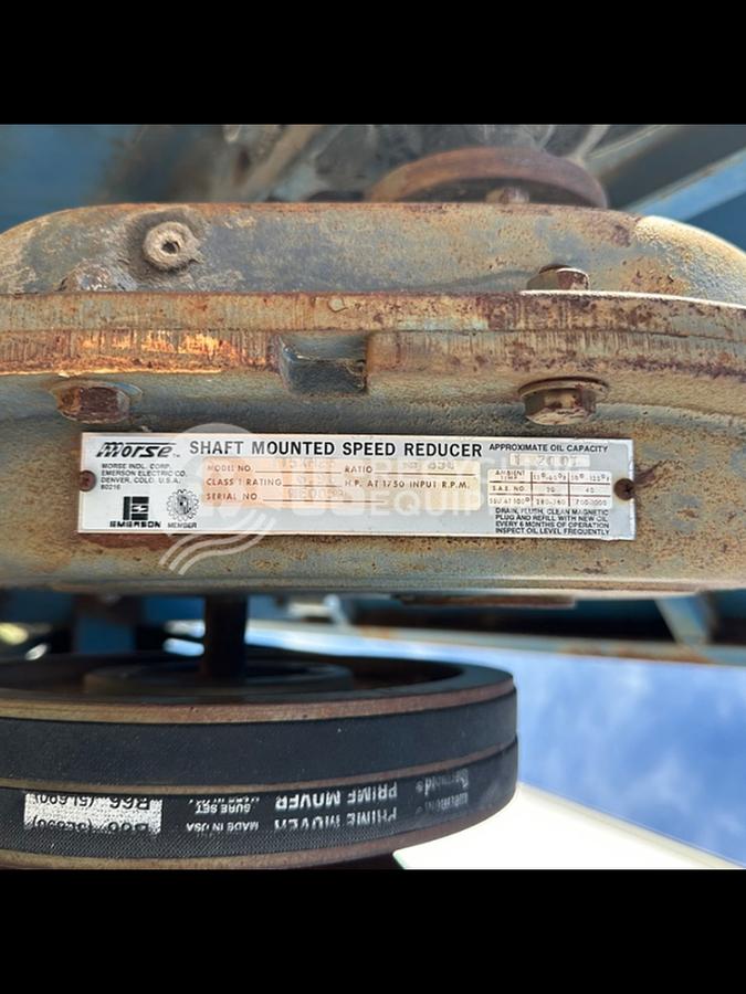 Used Rice Lake Fabricators Inclined Conveyor