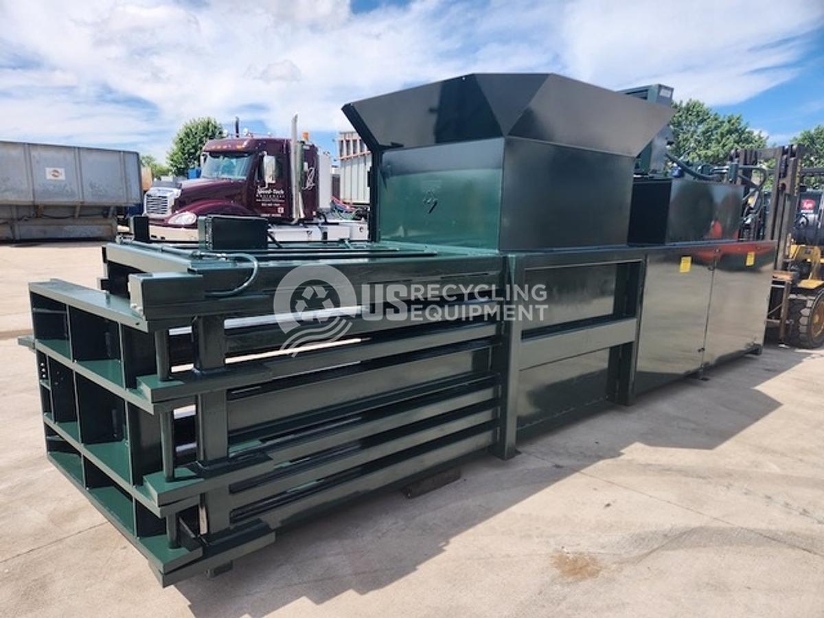 Refurbished Compac Specialties Closed Door Wide Mouth Baler