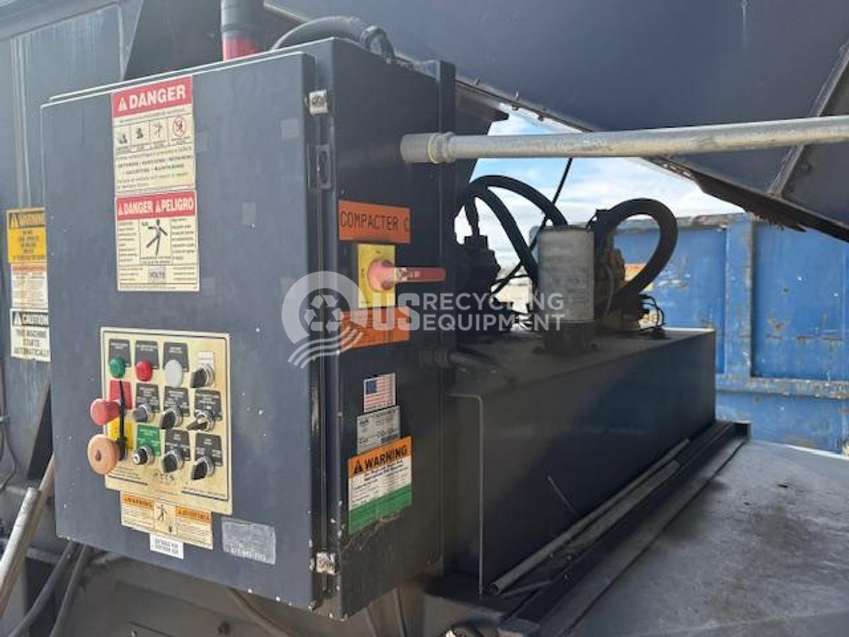 Used 2015 JV Manufacturing/Cram-a-Lot HE-60M Horizontal with Infeed Conveyor