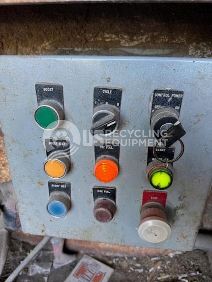 Used 2003 JV Manufacturing TDS-825 10 Yard Transfer Station