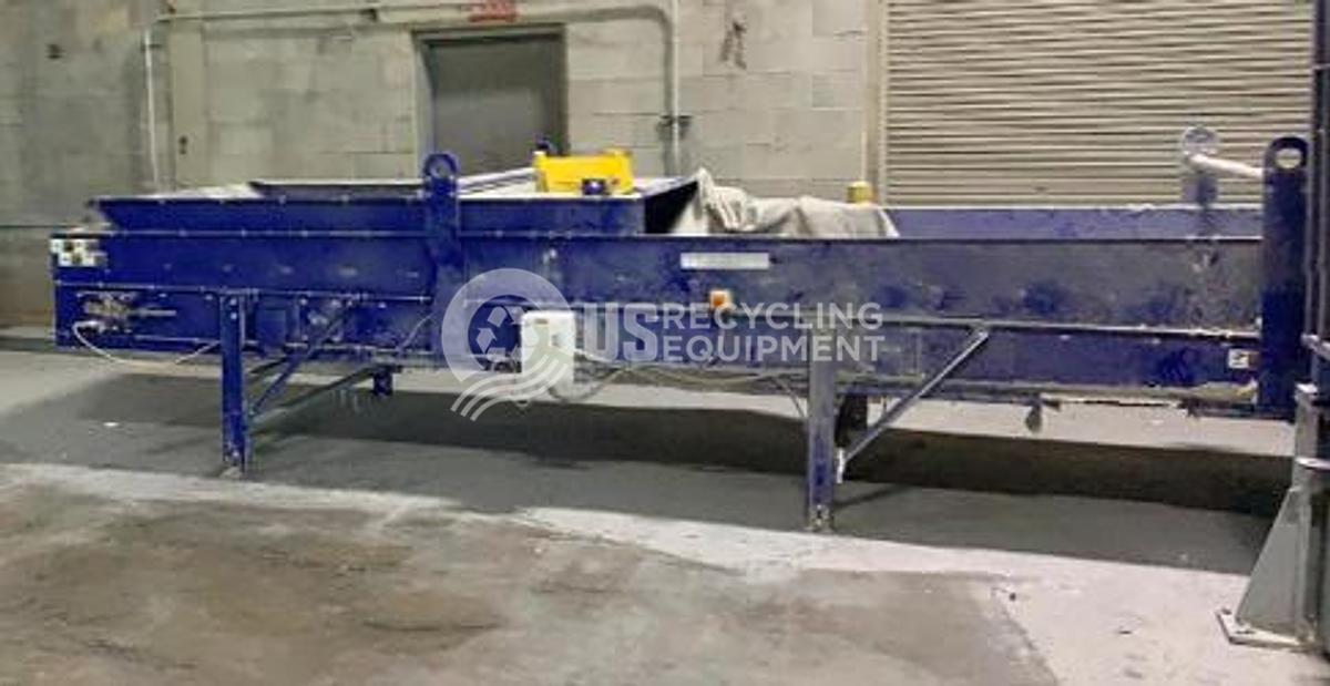 Used 2018 Haas Shred Tech 1500-E Heavy Duty Dual Shaft Shredder