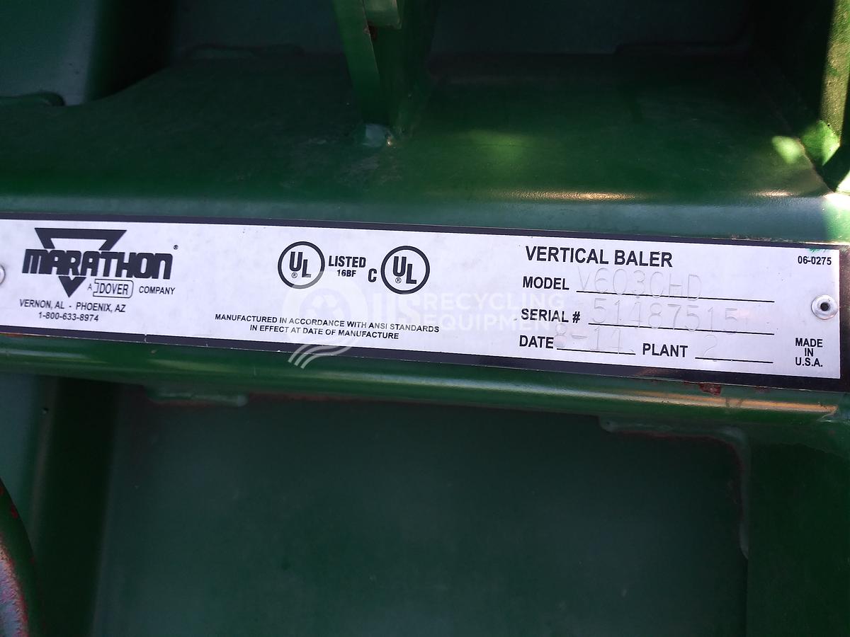 Used Marathon Vertical Baler
