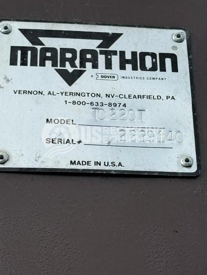 Used Marathon TC-220-T Cross Cylinder Stationary