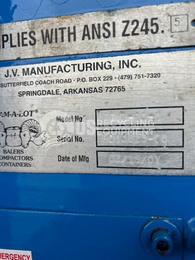 Used JV Manufacturing Two (2) TVB-60 & One (1) VB-72B