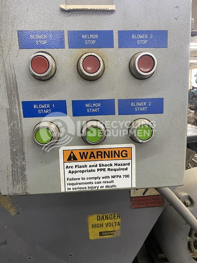 Used Nelmor 1215PC11 25HP Granulator