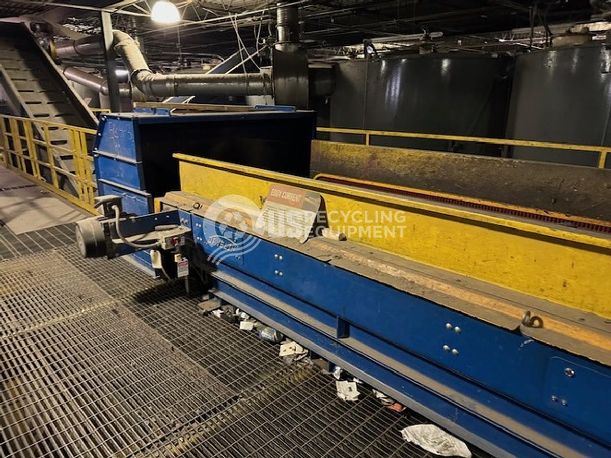 Used 2014 Javelin Eddy Current 60" Infeed