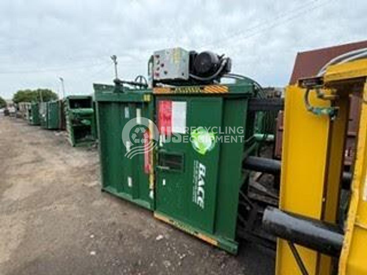 Used Harmony / Bace Two (2) Harmony M60-CB & Three (3) Bace V63OCC Vertical Balers