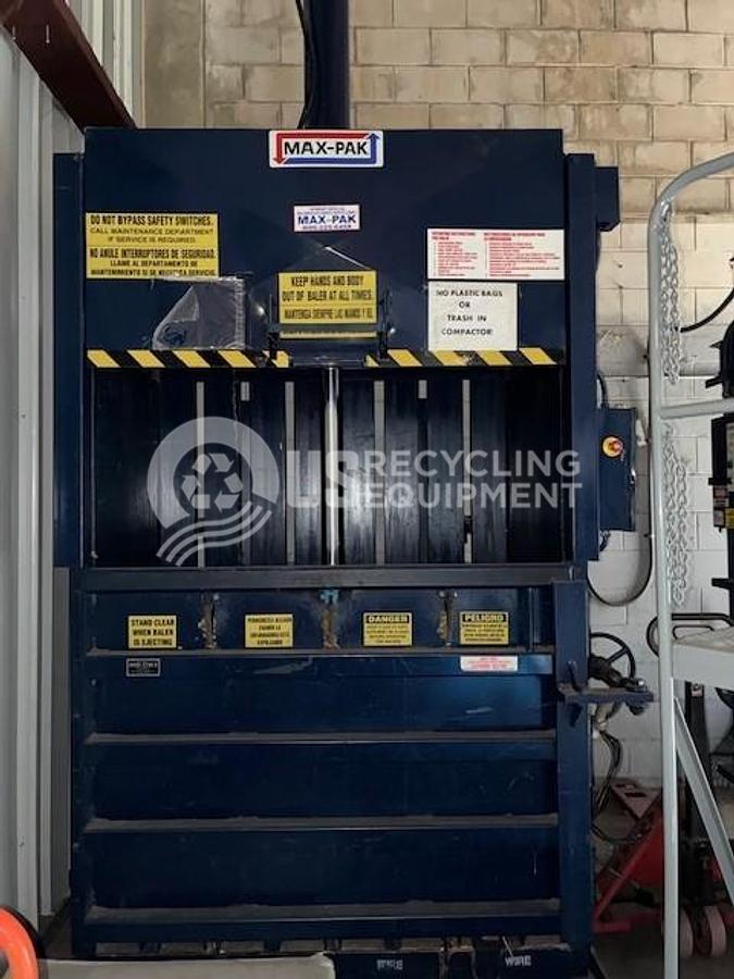 Used Max Pak Two (2) MP60F Vertical