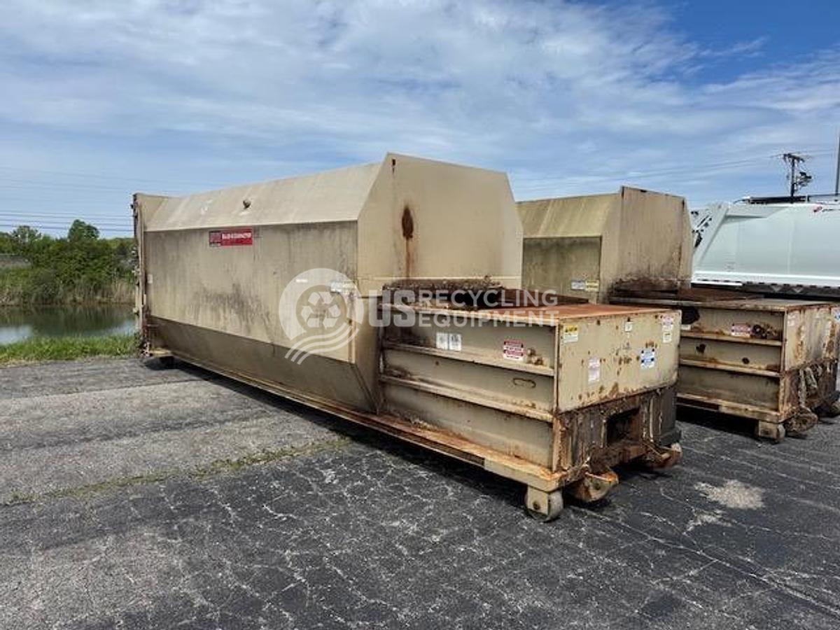 Used PTR Two (2) PT350 Self Contained Compactors