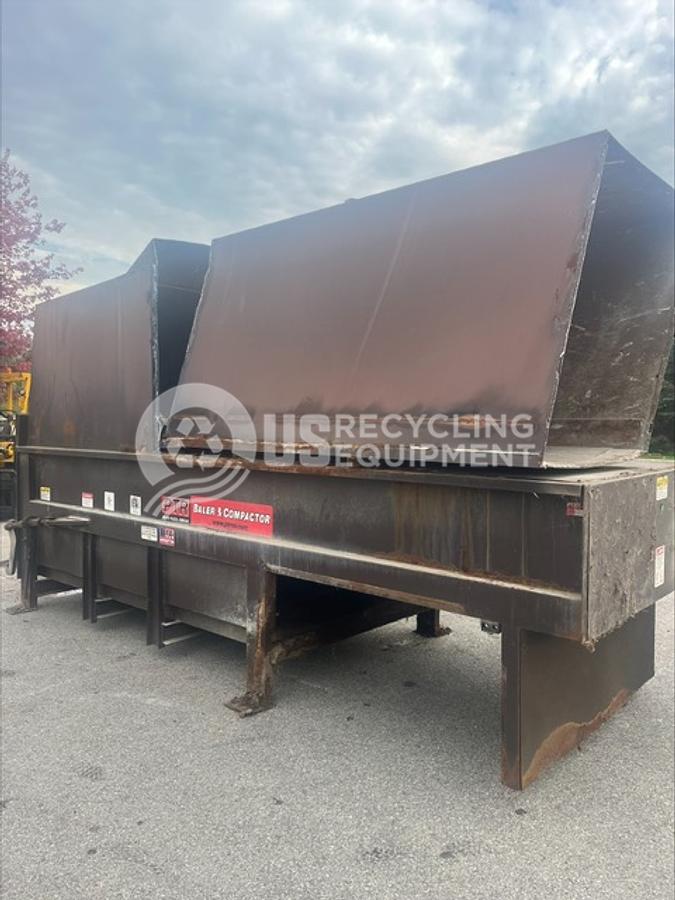 Used PTR Two (2) TP4000 Stationary Compactors