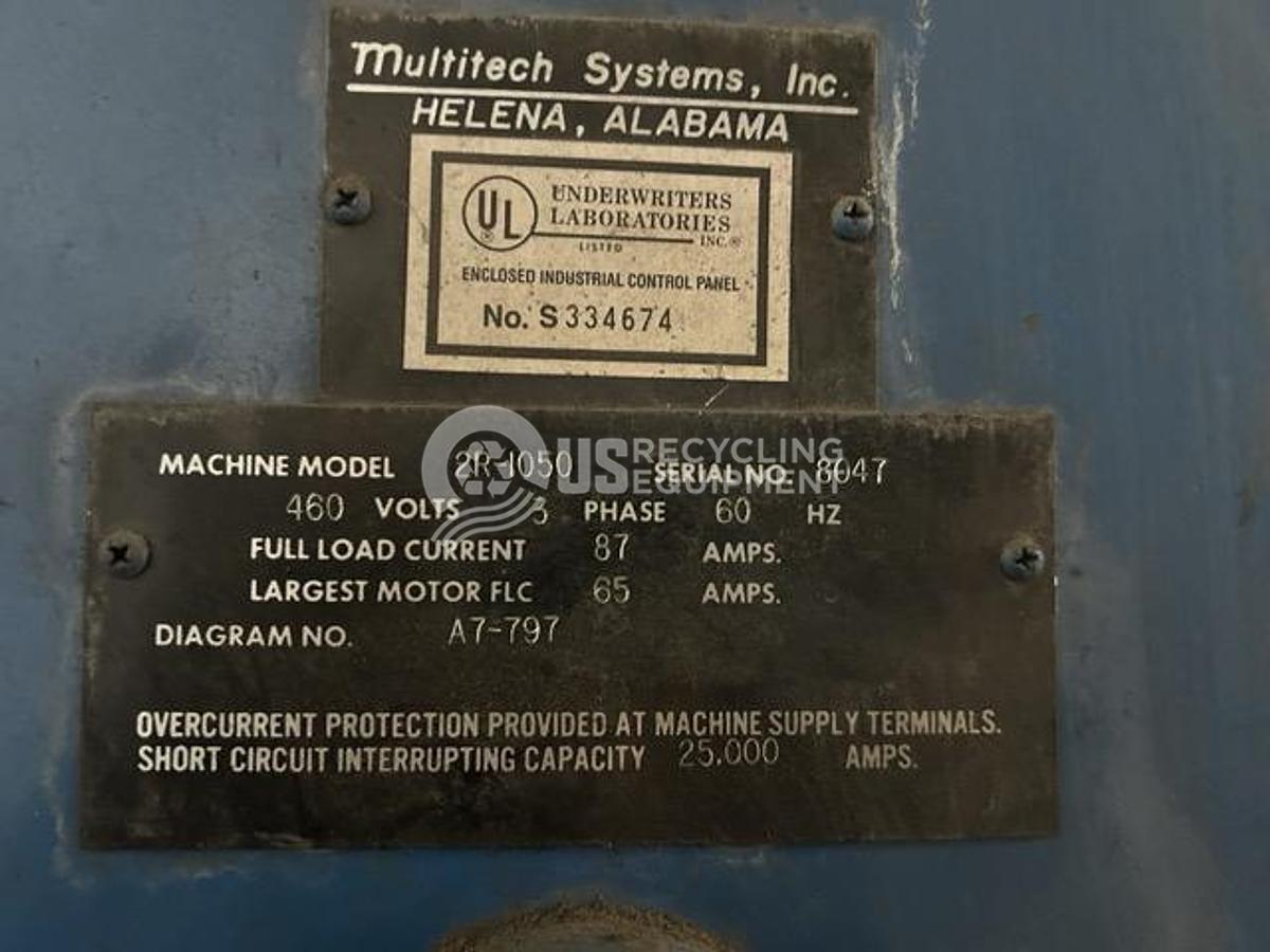 Used Harris Selco 2R-1050 Two Ram Horizontal Baler