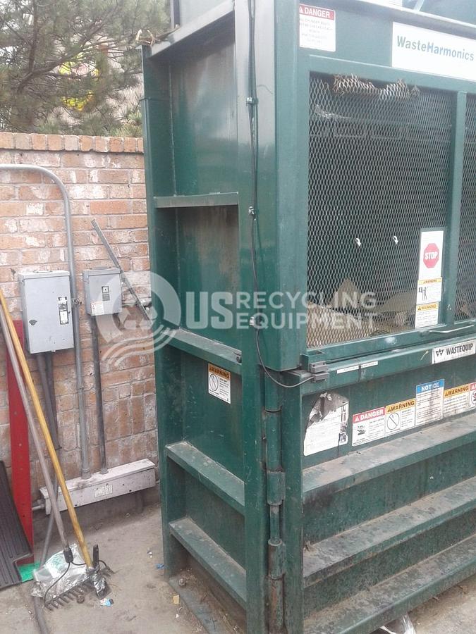 Used Wastequip Vertical Baler