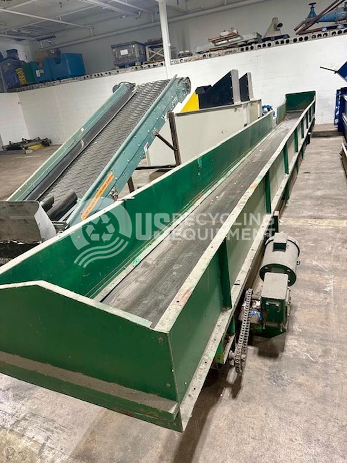 Used Unknown Manufacturer: Used 36" x 40' Horizontal Conveyor