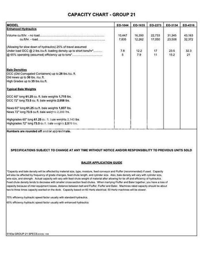 Refurbished Balemaster EO-2273 Auto Tie Horizontal