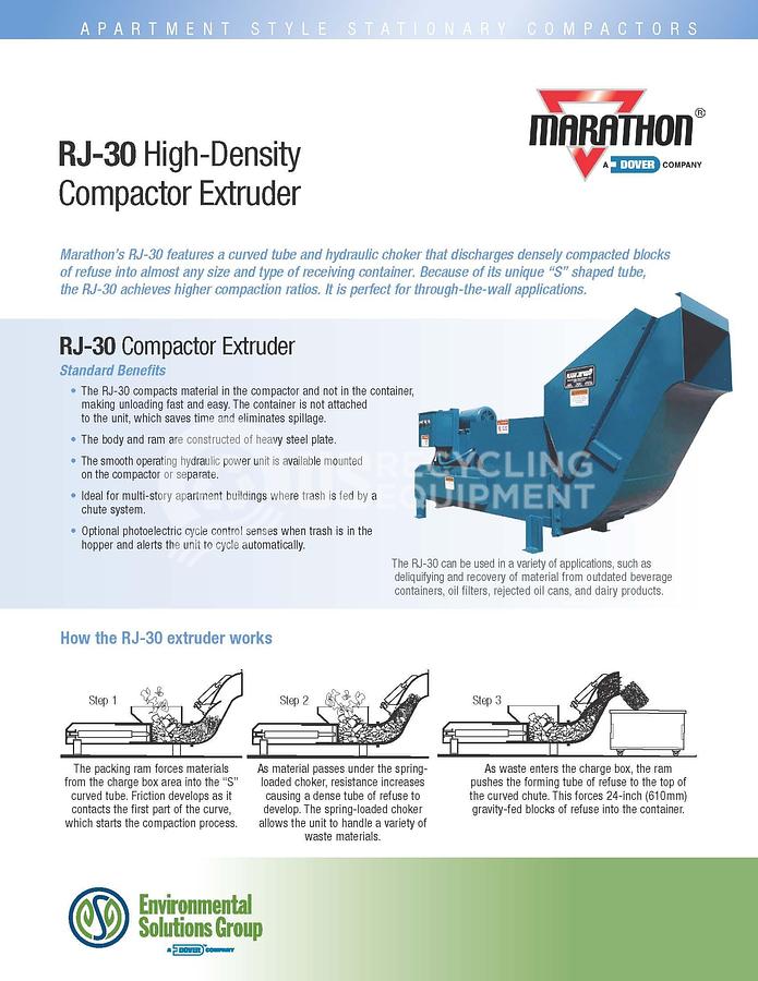 Used Marathon RJ30 High Density