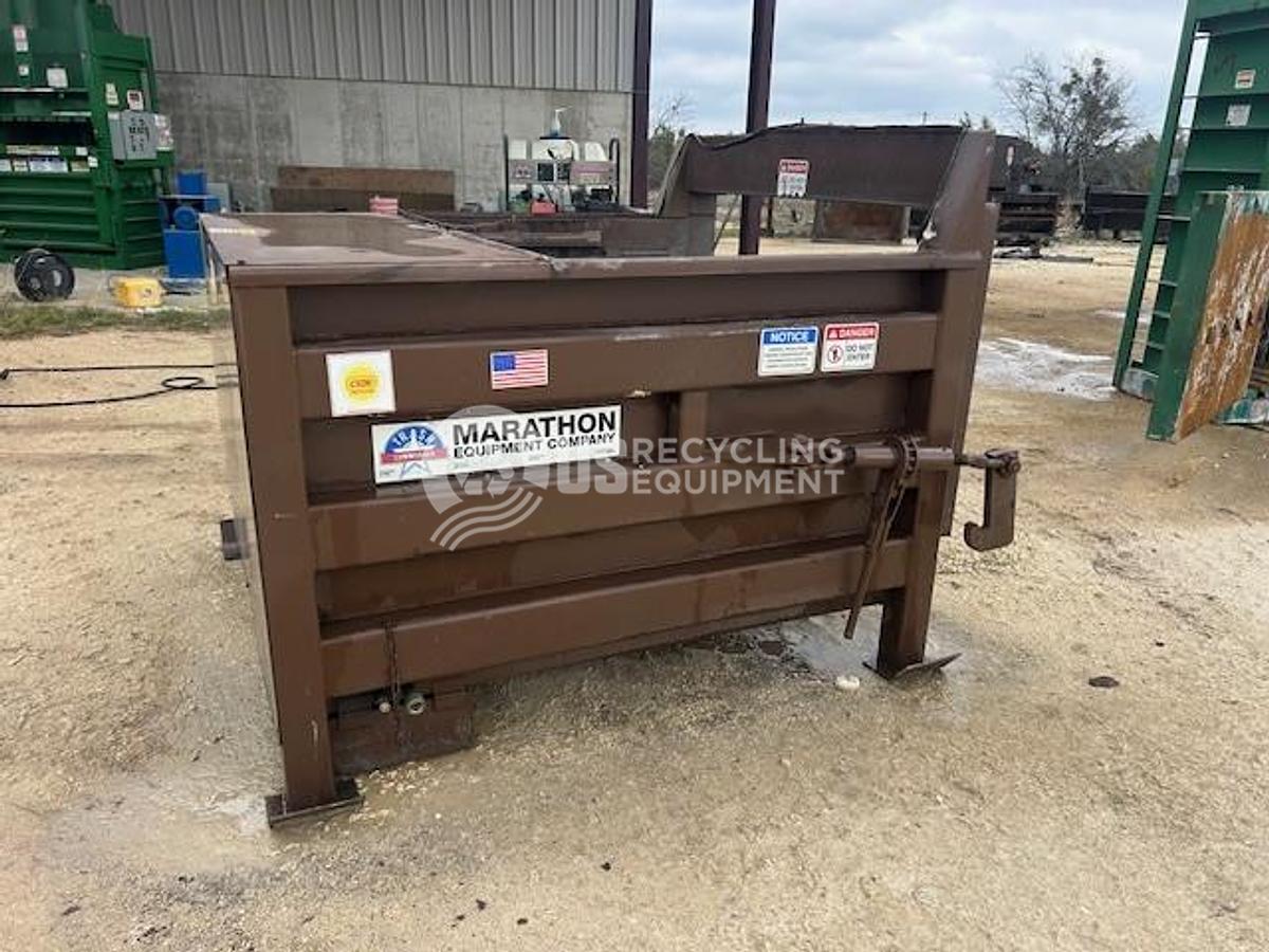 Used Marathon TC-220T Stationary with Ramject 30 Yard Container