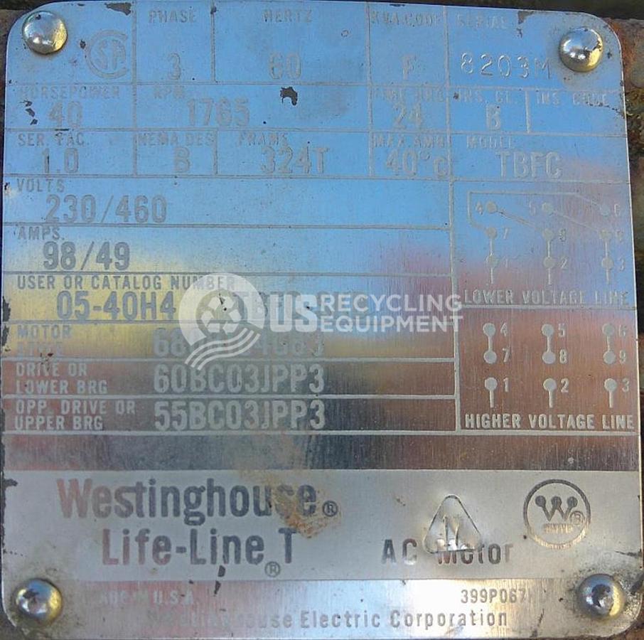 Used 1976 Unknown Manufacturer: Used 120 Cubic Yard Ribbon Blender