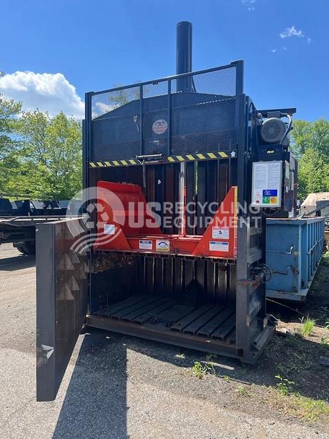 Used 2021 JV Manufacturing/Cram-a-Lot VB-72-X-DC Deep Chamber Vertical Baler