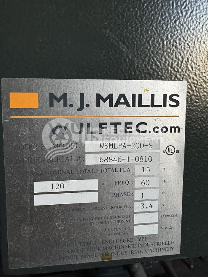 Used Wulftec SMLPA-200S Automatic Stretch Wrapper