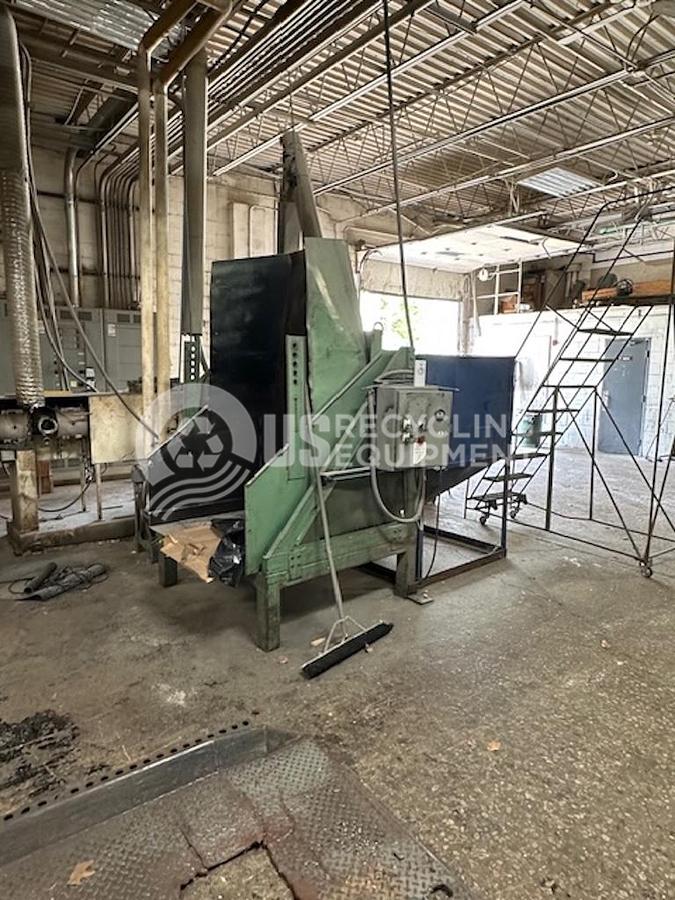 Used Welex 2008732 Single Screw Extruder with Pelletizer