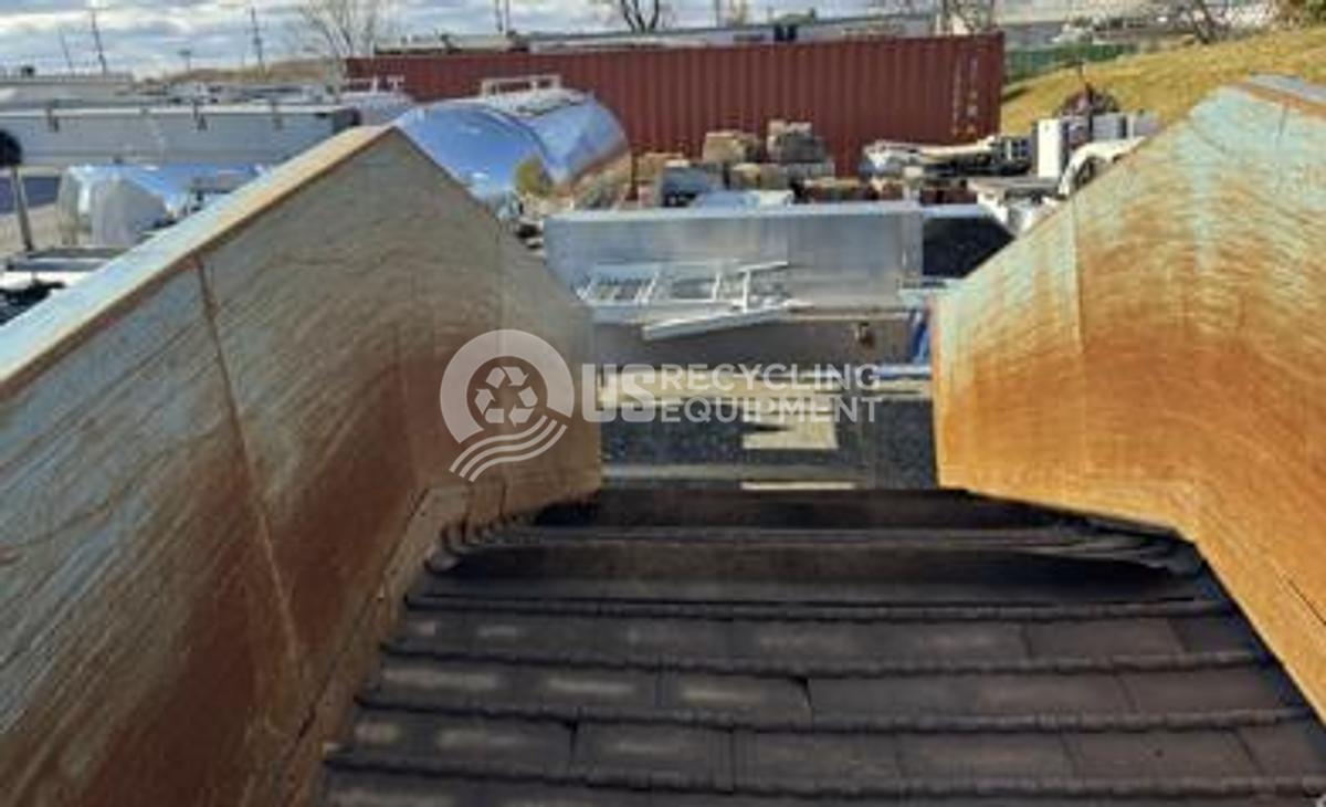 Refurbished 2012 EnduraVeyor 72" Wide Cleated Steel Belt Conveyor