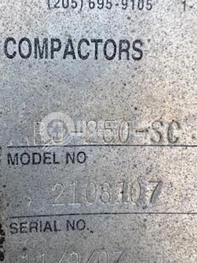 Used 2007 Marathon RJ-250SC Self Contained