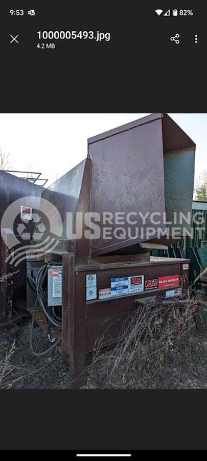 Used PTR TP2000SP & 20 Yard Container