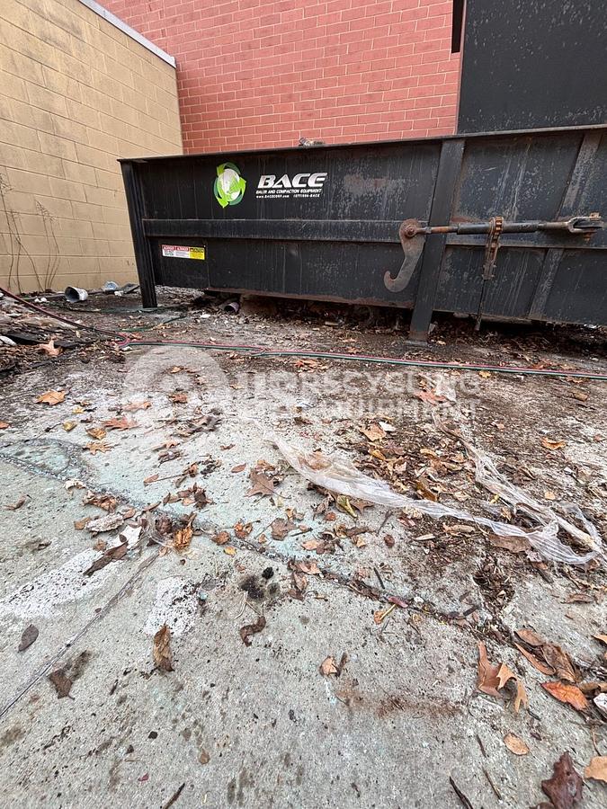 Used Bace Two (2) 3 Yard Stationary