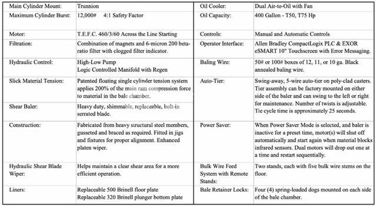 American Baler 8043HS-10T75 Auto Tie Horizontal