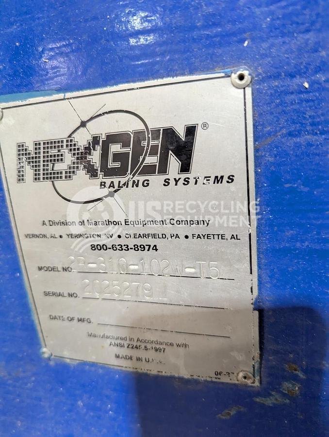 Refurbished 2020 Marathon 2R-310-102W-T5 Horizontal