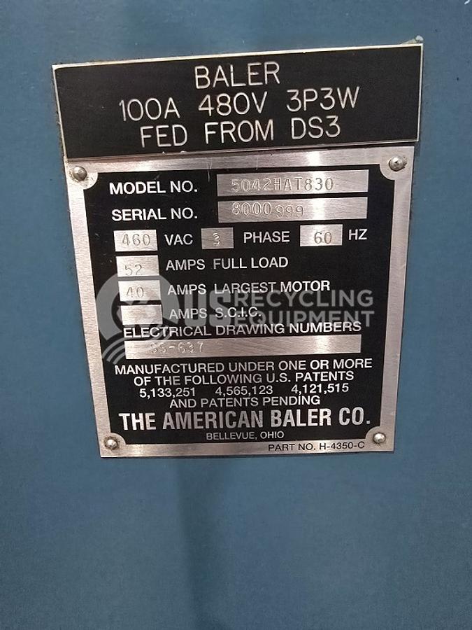 Used American Baler Three (3) Auto Tie Horizontals