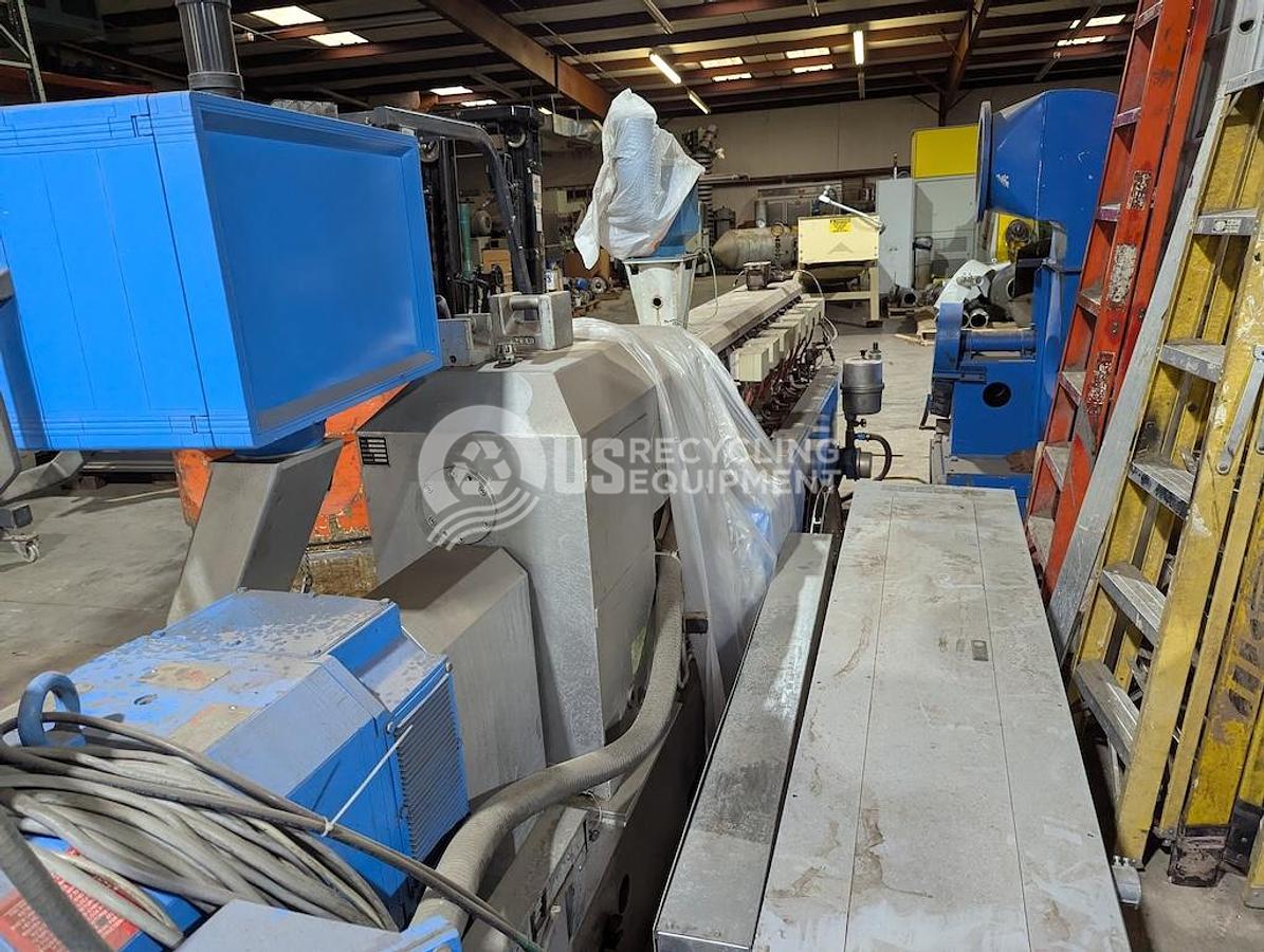 Used Leistriz ZSE 60 GL-36D Twin Screw Extruder System