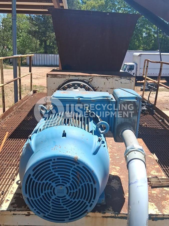 Used SSI 2400 Dual Shaft Shredder