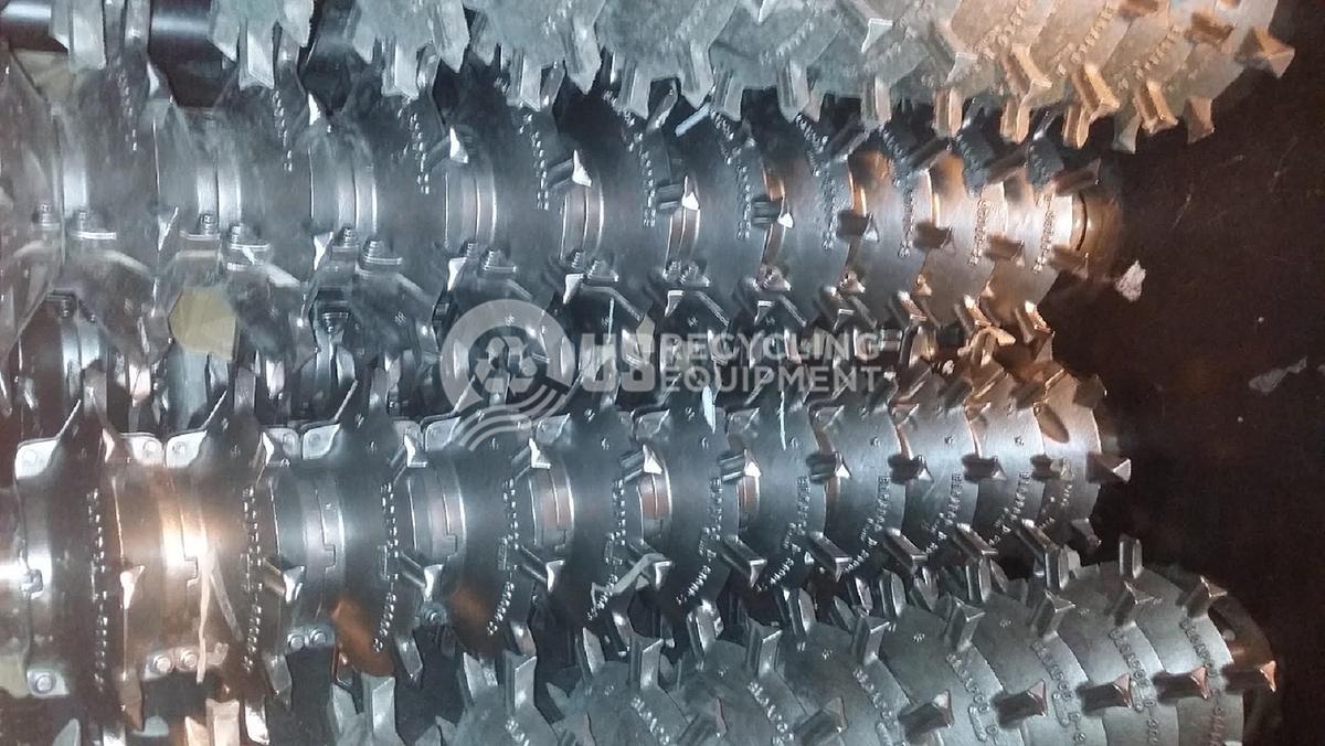 Used Bloapco / Selco 5-CAJ-2558 Shredder & H5-12 Baler