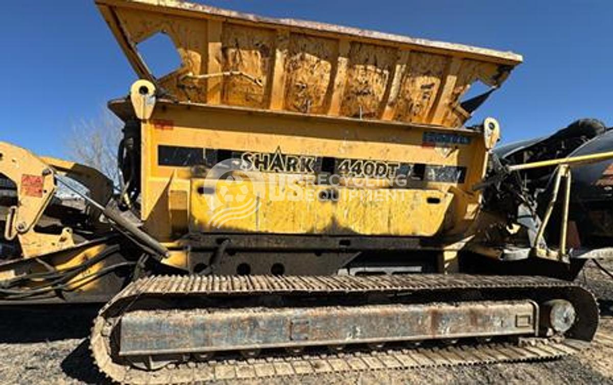 Used 2013 Tana Shark 440DT Single Shaft Mobile Shredder
