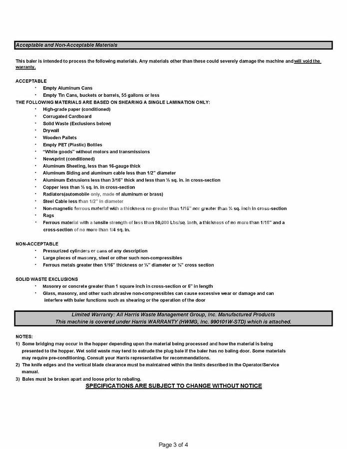 Used 2009 Harris Badger 100S-2-11/8 with Conveyor