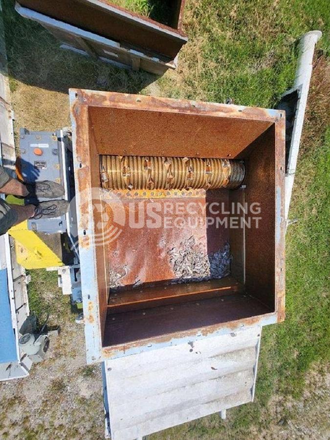 Used Vecoplan 60 HP Single Shaft Shredder