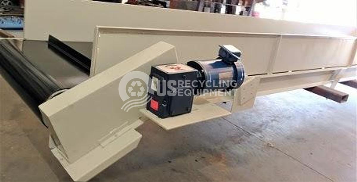 Used Unknown Manufacturer: Used 36" x 20' Cleated Incline
