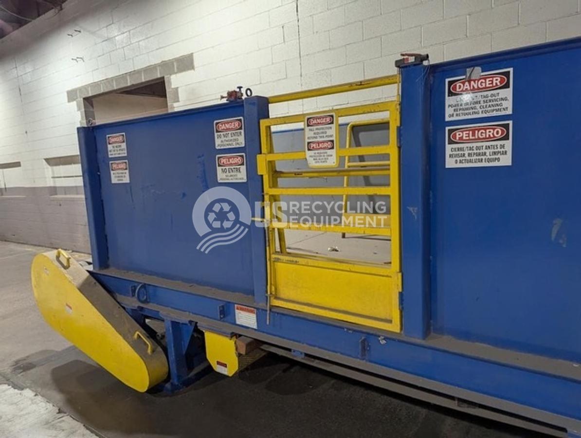 Used Unknown Manufacturer: Used 7" x 19' Feed Conveyor