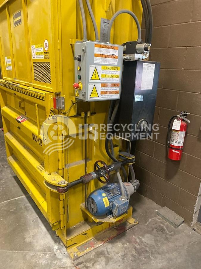 Used Harmony Five (5) M60-CB Vertical Balers